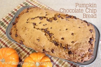 Pumpkin Chocolate Chip Bread