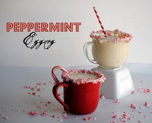 Peppermint Eggnog