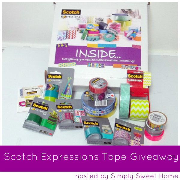 Scotch Expressions Tape Giveaway