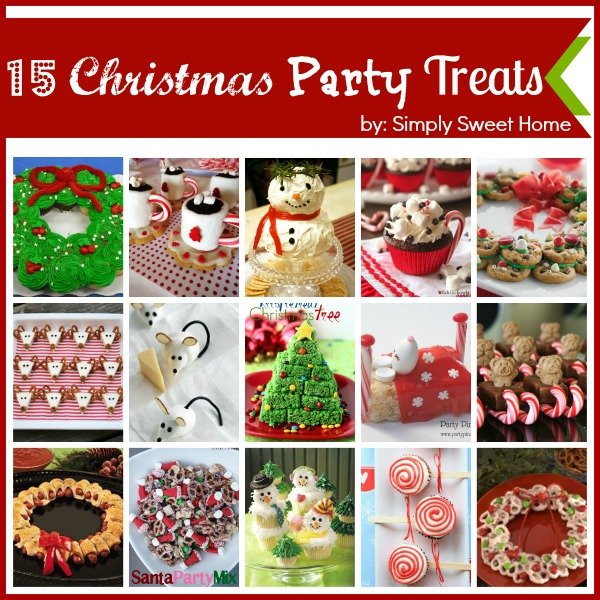 15 Christmas Party Treats and a Linky Party - Simply Sweet Home