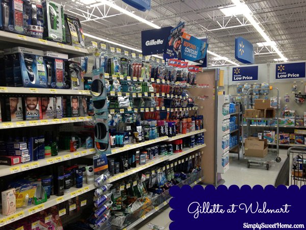 Gillette at Walmart
