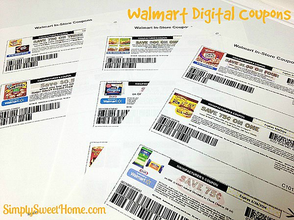 Walmart Digital Coupons