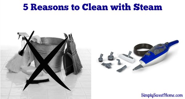 5 Reasons to Clean with Steam