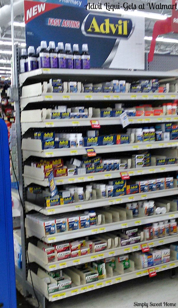 Advil Liqui-Gels at Walmart