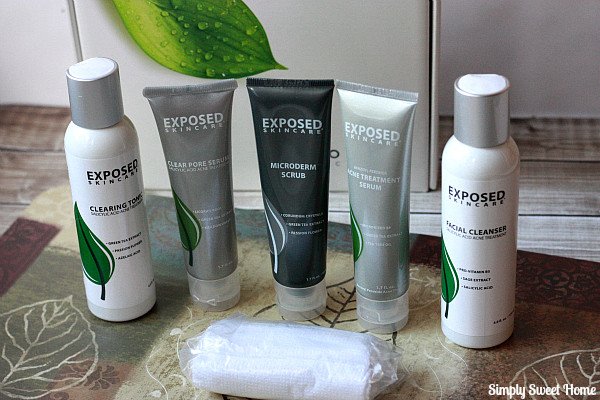 Exposed Skincare line