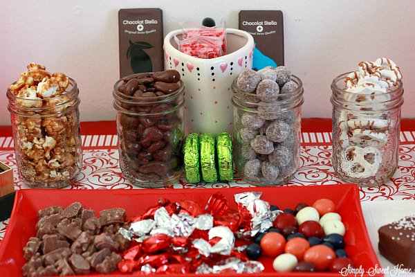 Chocolate Party Table