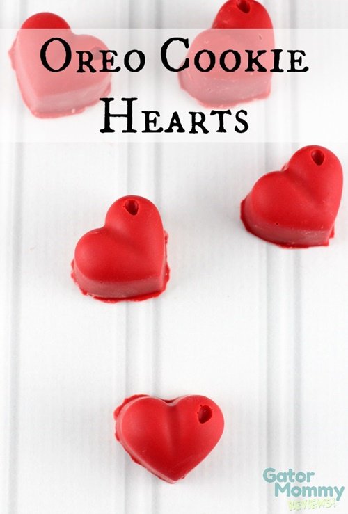 Oreo Cookie Hearts