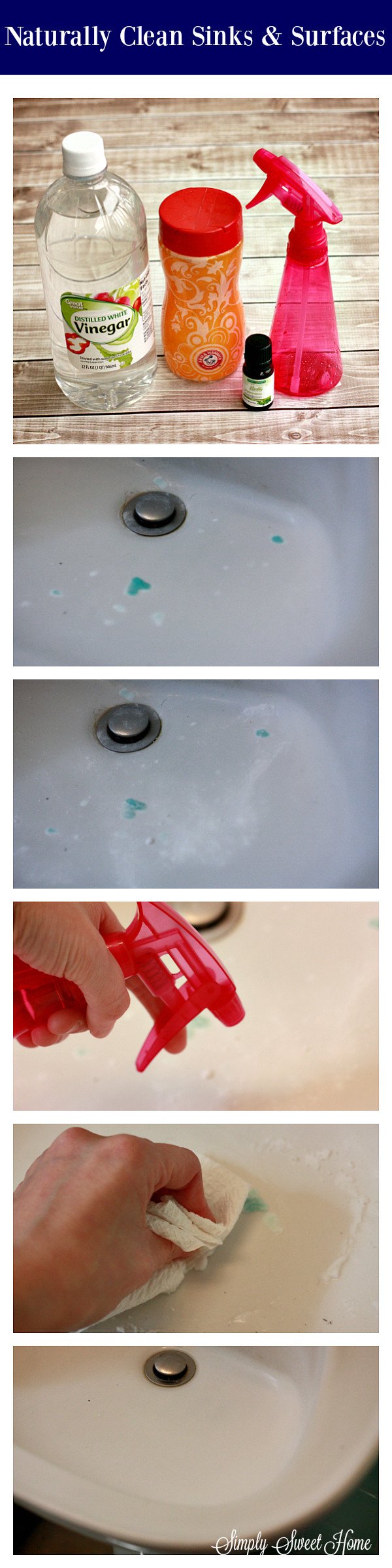 Naturally Clean Sinks and Surfaces