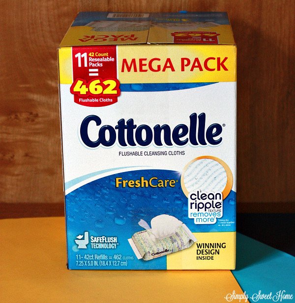 Cottonelle Wipes Mega Pack