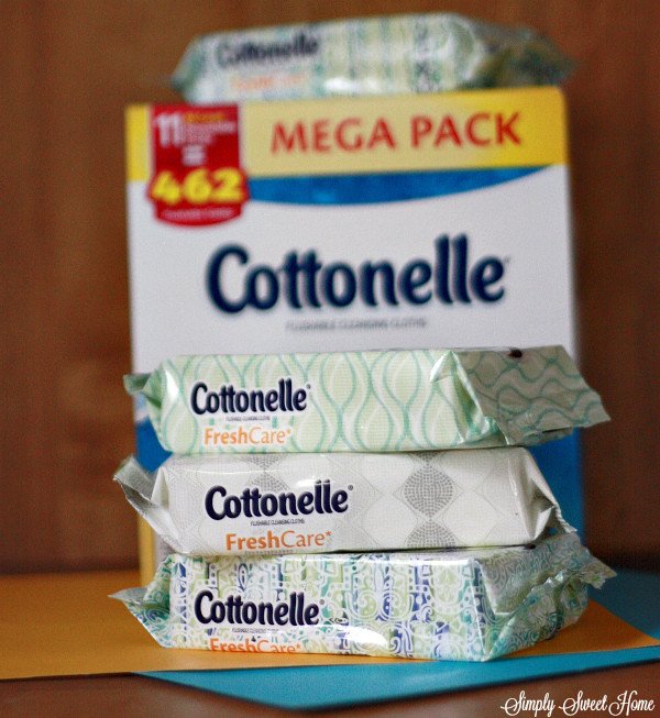 Cottonelle Wipes Package
