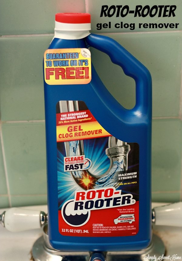 Roto-Rooter 64 oz. Drain Gel Clog Remover Maximum Strength