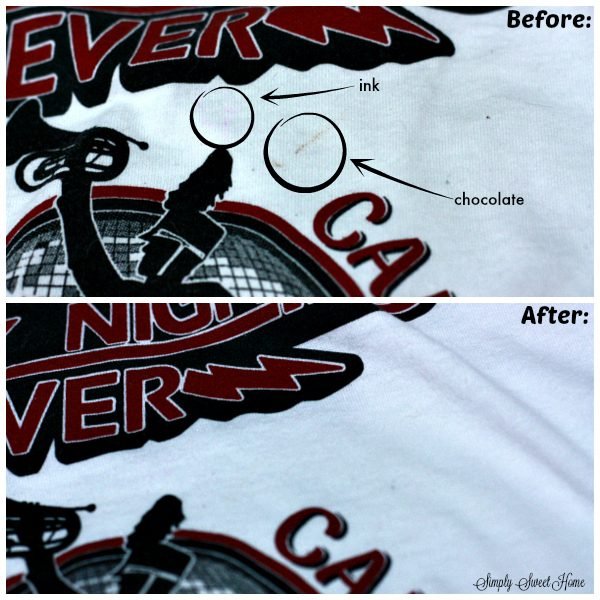 Band Shirt Before and After