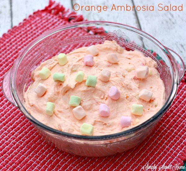 Orange Pineapple Ambrosia Salad