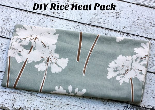 DIY Rice Heat Pack