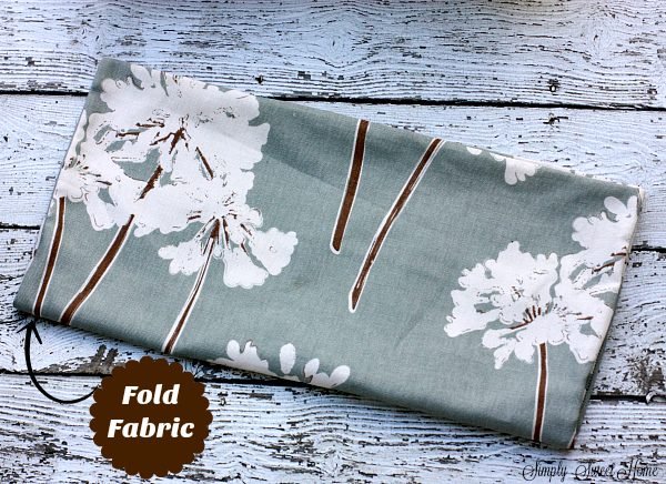 Fold Fabric Over