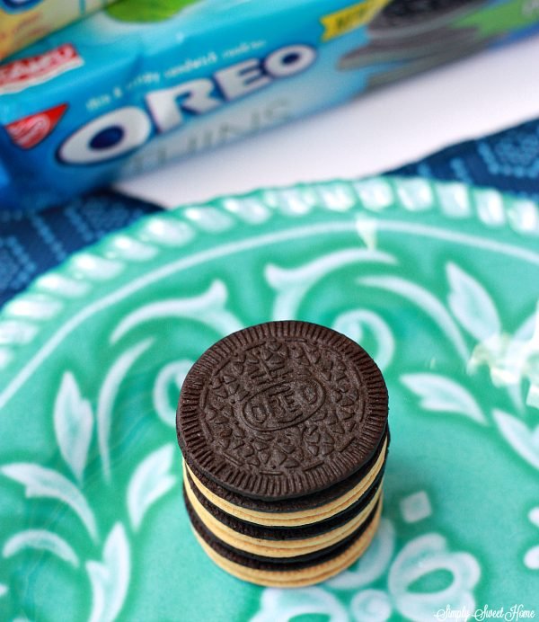 OREO Cookies Stacked