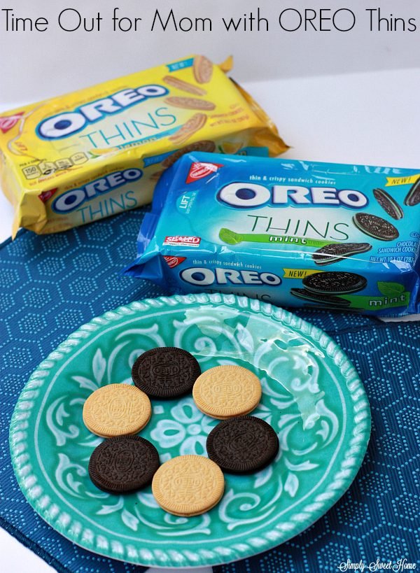 Time out for Mom with OREO Thins