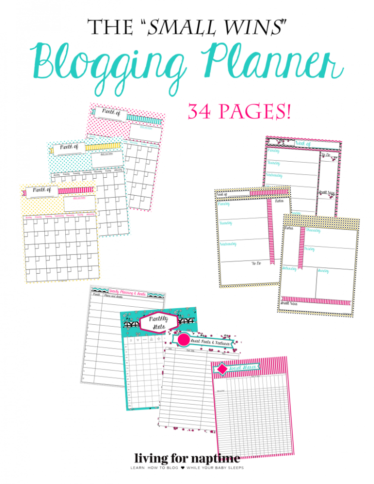 Free Printable Blog Planners and Calendars for 2017 - Simply Sweet Home