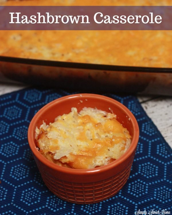 Hashbrown Casserole and Clean Up with Scotch-Brite® Scrub Dots - Simply ...