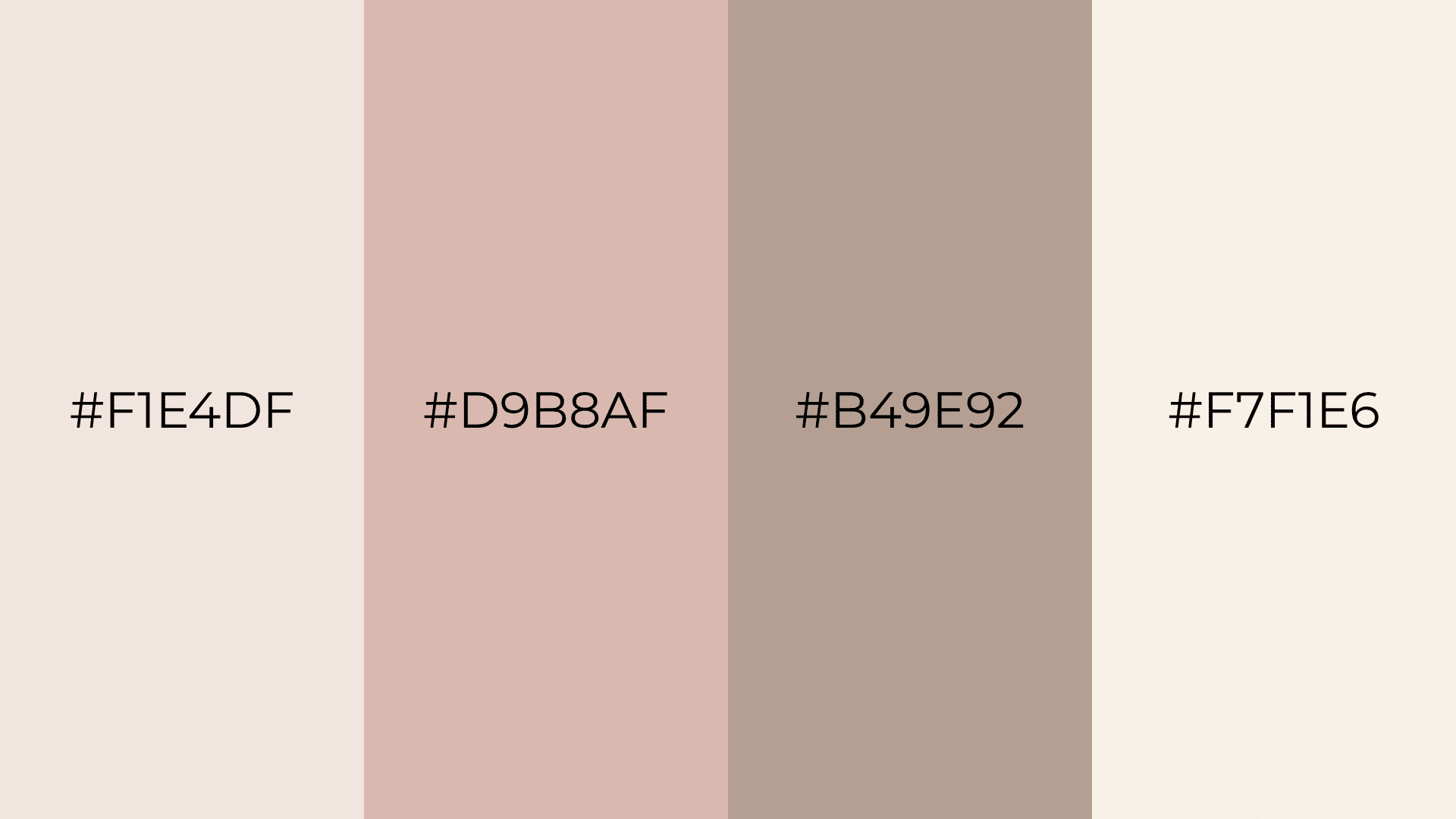neutral color palette with blush pink warm taupe soft ivory and cream paint swatches for elegant interiors
